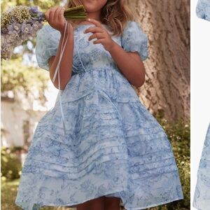 Laura Ashley
Kids' Puff Sleeve organza dress